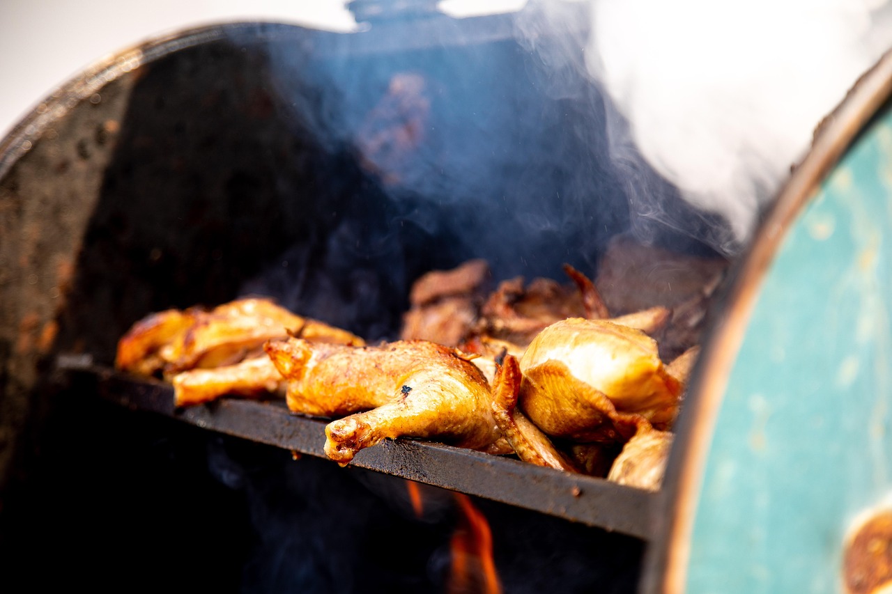 BBQ kip met whiskeysaus